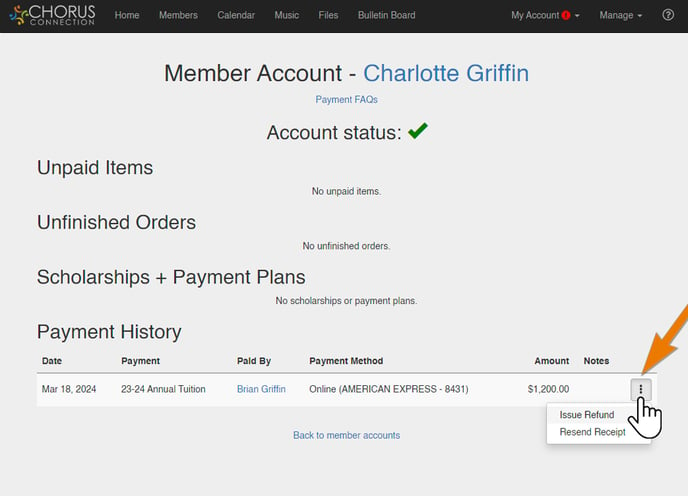 Member-Account-Issue-Refund